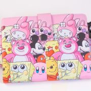 Kids Pink Tablet Pack Cartoon 10 inch x 6 7/8 inch