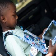 Kids Blue Tablet Pack Cartoon 10 inch x 6 7/8 inch